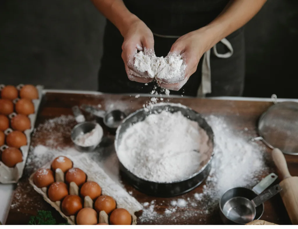 making yummy treats
