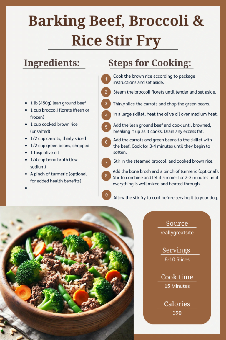 barking beef , broccoli recipe