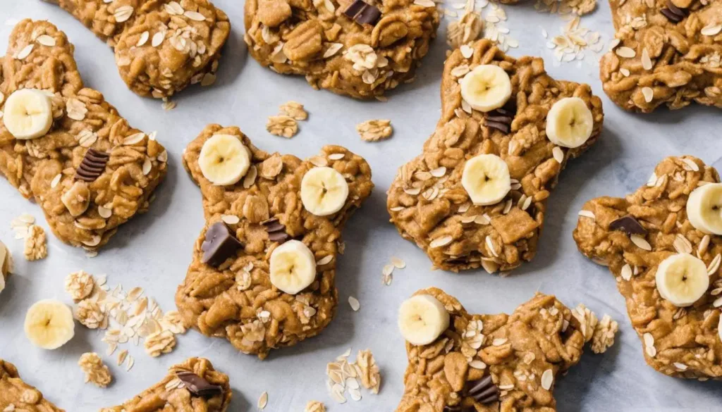 Easy Homemade Dog Treats with Bananas and Oats