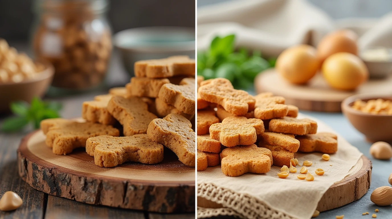 Peanut Butter Dog Cookies