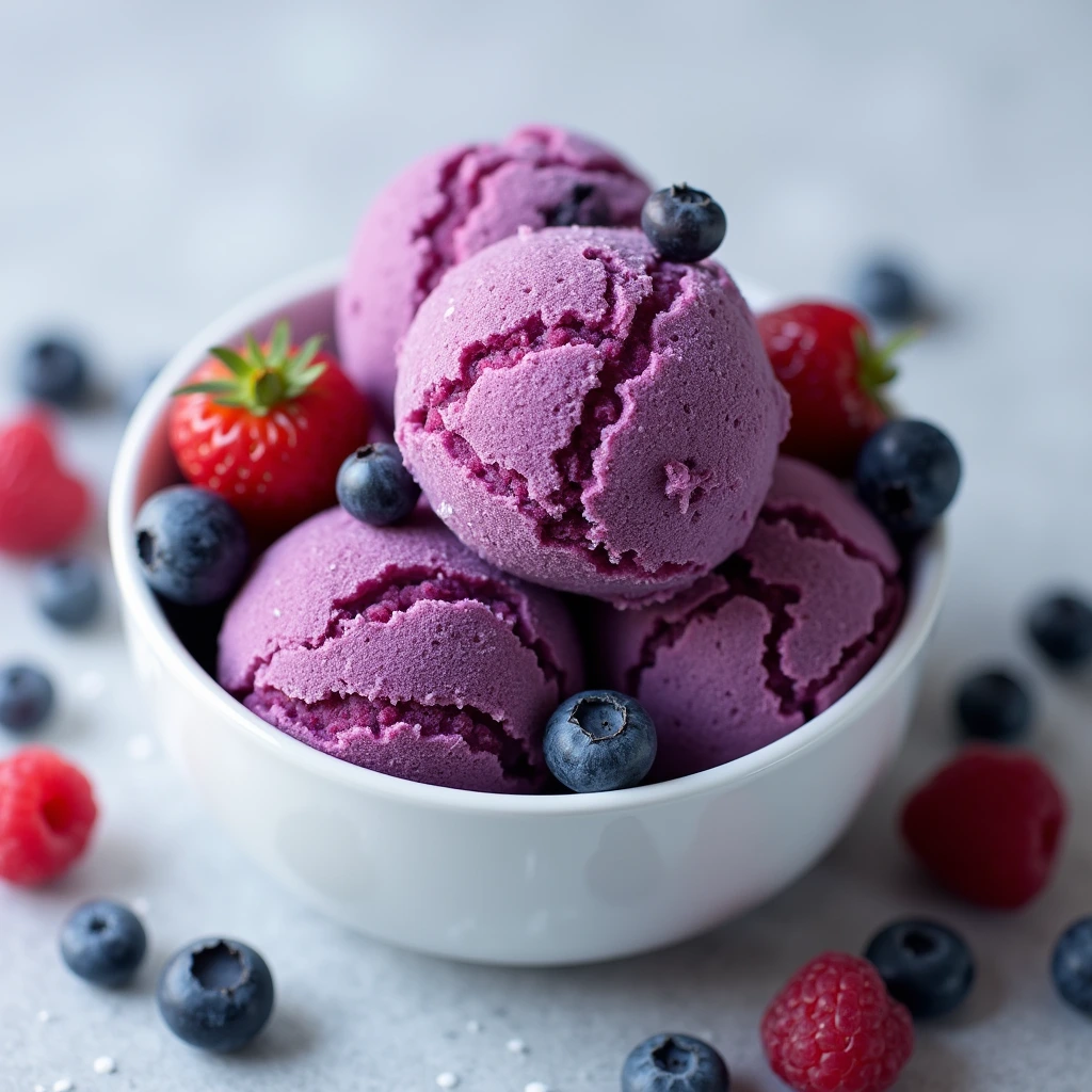 Frozen Yogurt Berry Bites