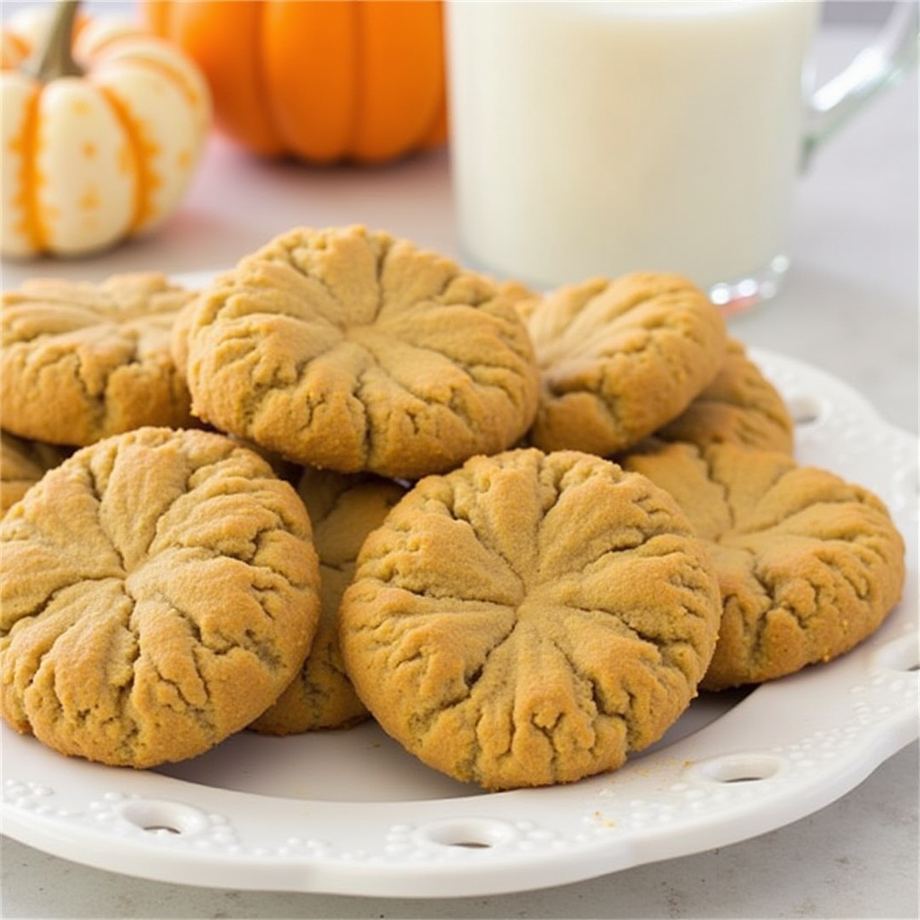 Pumpkin Spice Biscuits for Dogs